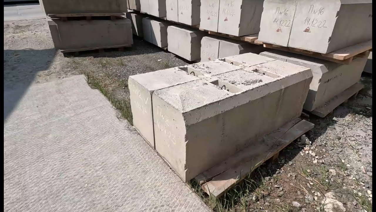 Упор железобетонный